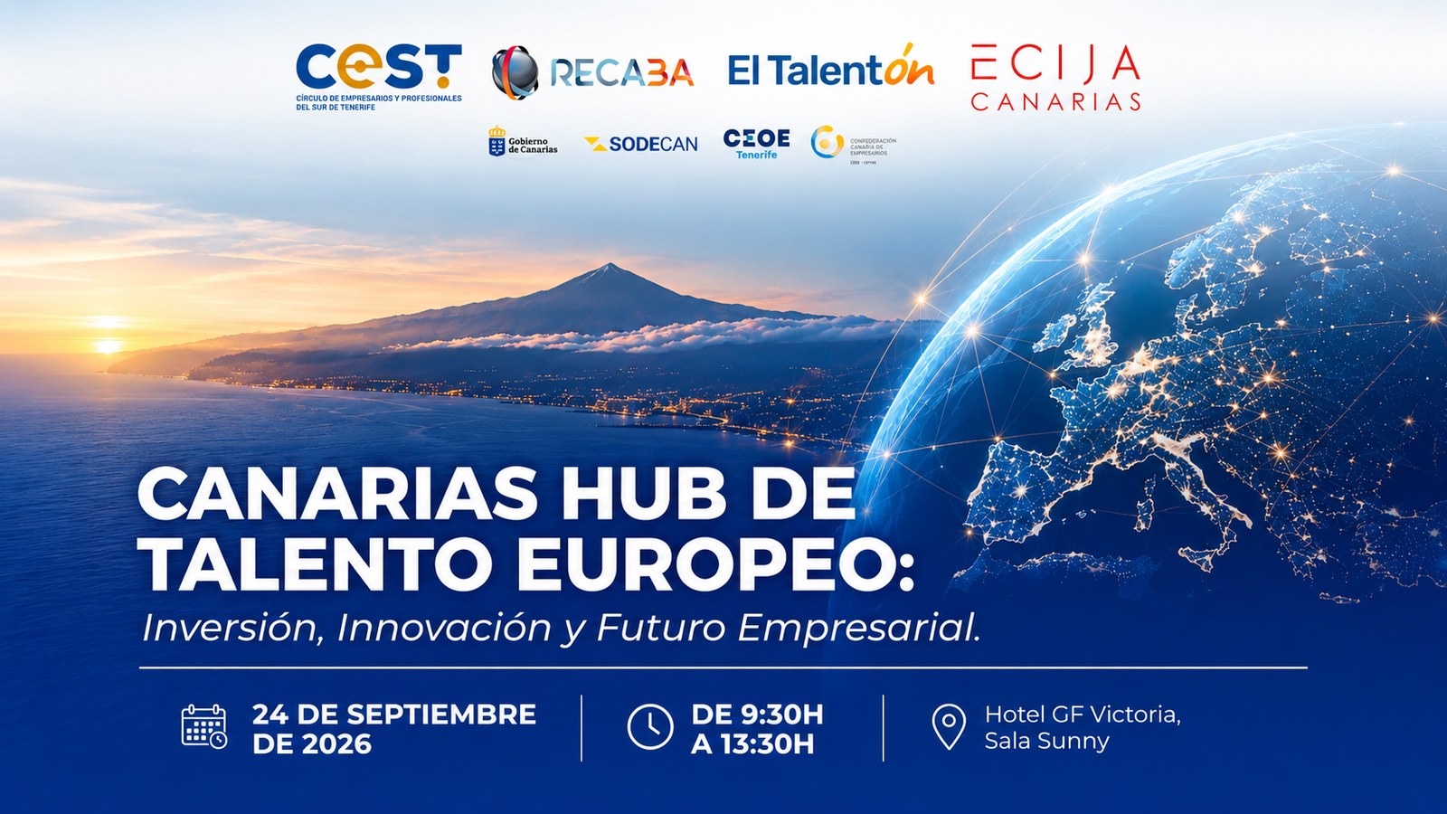 Canarias Hub de Talento Europeo: Inversión, Innovación y Futuro Empresarial.
